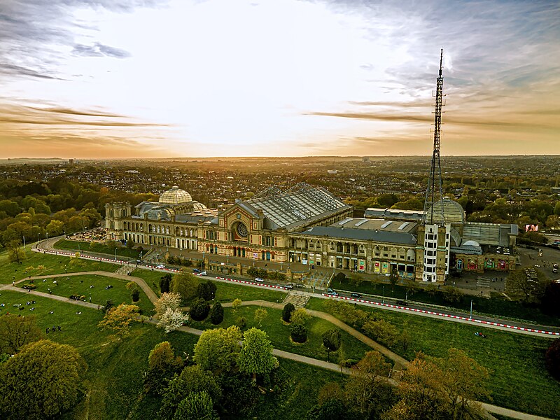 Best Picnic Spots in London’s  - Nomadoverse - Alexandra Palace Park (North London)