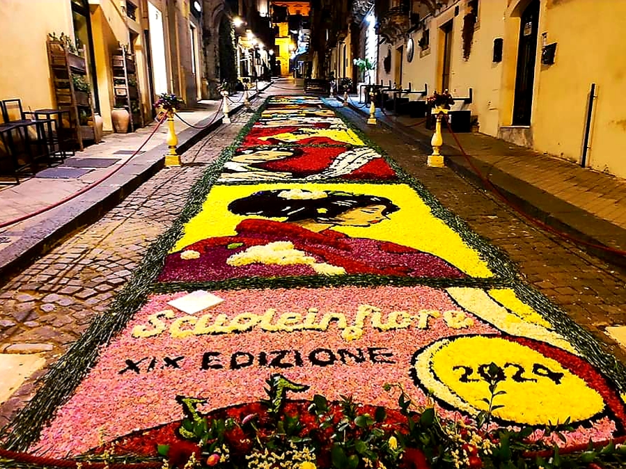 Most Popular Festivals in Italy 2025 - Nomadoverse - Infiorata di Noto in Sicily