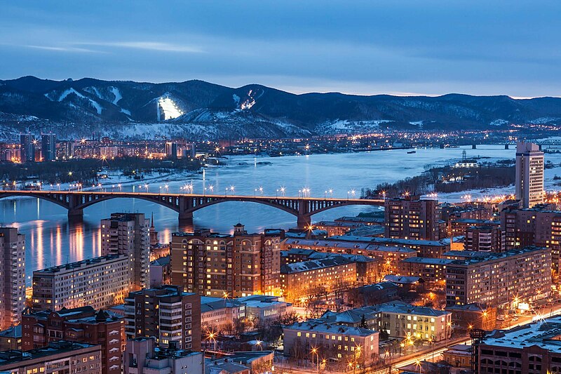 Top 10 Popular Cities to Visit in Russia 2025 - Nomadoverse - Krasnoyarsk