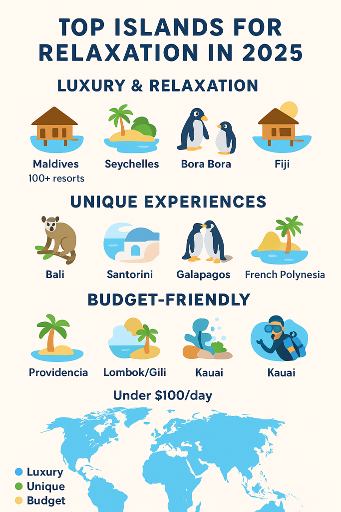 Best Islands for Relaxation in 2025 Top Getaways Guide - top islands for relaxation - nomadoverse