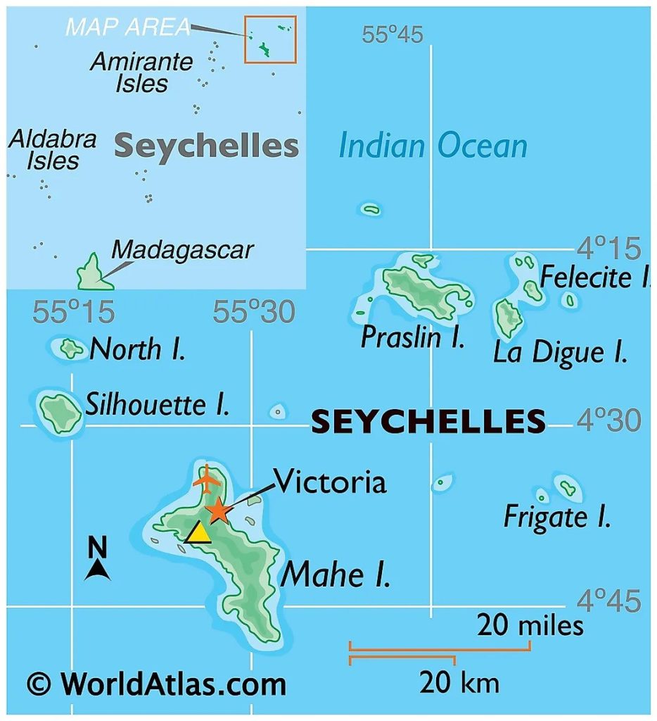 Seychelles Secluded Paradise – Luxury Holidays & Travel Guide 2025 - nomadoverse - Geography of Seychelles