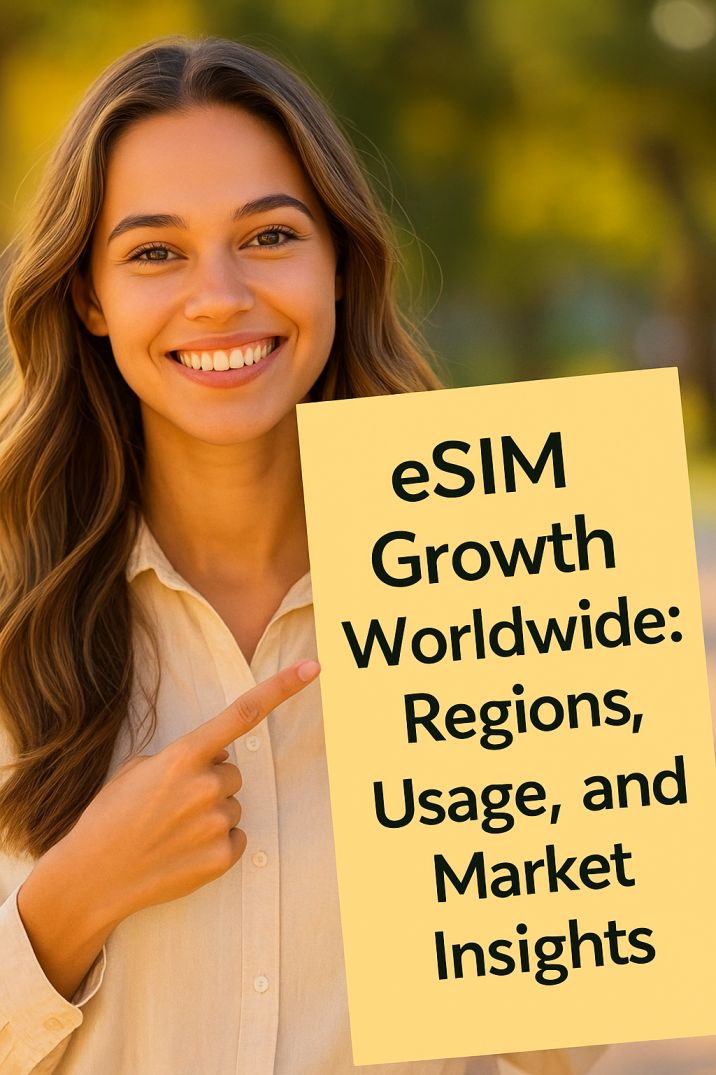eSIM Growth Worldwide Regions, Usage, and Market Insights